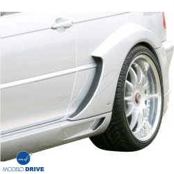 ModeloDrive FRP LDES Wide Body Fender Flares (rear) > BMW 3-Series (E46) 1999-2005 > 2dr image - 5
