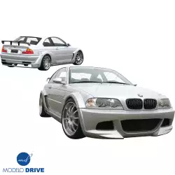 FRP LDES Wide Body Kit 8pc > BMW 3-Series (E46) 1999-2005 > 2dr image - 3