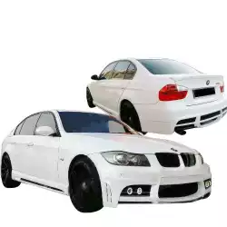 FRP WAL BISO Body Kit 4pc > BMW 3-Series (E90) 2007-2010> 4dr image - 3