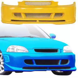 FRP ZEA Front Bumper > Honda Civic (EK9) 1996-1998 > 3-Door Hatch image - 1
