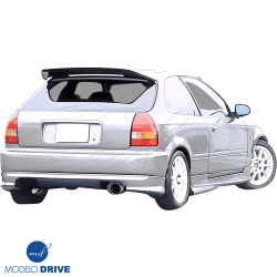 ModeloDrive FRP ZEA Side Skirts > Honda Civic (EK9) 1996-2000 > 3-Door Hatch image - 4