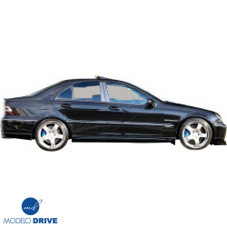 ModeloDrive FRP CARL C-R Side Skirts > Mercedes-Benz C-Class (W203) 2001-2007 > 4-Door Sedan image - 3