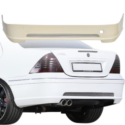 ModeloDrive FRP CARL C-R Rear Lip Valance > Mercedes-Benz C-Class (W203) 2001-2007 > 4-Door Sedan image - 5
