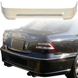 ModeloDrive FRP CARL C-R Rear Lip Valance > Mercedes-Benz C-Class (W203) 2001-2007 > 4-Door Sedan image - 1