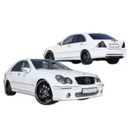 FRP CARL C-R Body Kit 4pc > Mercedes-Benz C-Class (W203) 2001-2007 > 4-Door Sedan image - 2