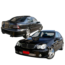 ModeloDrive FRP CARL C-R Body Kit 4pc > Mercedes-Benz C-Class (W203) 2001-2007 > 4-Door Sedan image - 1