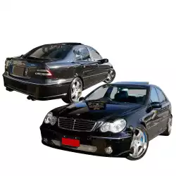 FRP CARL C-R Body Kit 4pc > Mercedes-Benz C-Class (W203) 2001-2007 > 4-Door Sedan image - 1