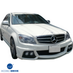 ModeloDrive FRP WAL BISO Front Bumper /w Housings > Mercedes-Benz C-Class (W204) 2008-2011 > 4-Door Sedan image - 7