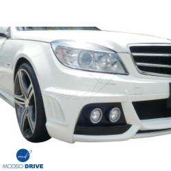 ModeloDrive FRP WAL BISO Front Bumper /w Housings > Mercedes-Benz C-Class (W204) 2008-2011 > 4-Door Sedan image - 10
