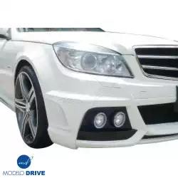 FRP WAL BISO Front Bumper /w Housings > Mercedes-Benz C-Class (W204) 2008-2011 > 4-Door Sedan image - 10