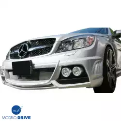 FRP WAL BISO Front Bumper /w Housings > Mercedes-Benz C-Class (W204) 2008-2011 > 4-Door Sedan image - 2