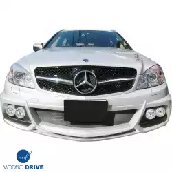 FRP WAL BISO Front Bumper /w Housings > Mercedes-Benz C-Class (W204) 2008-2011 > 4-Door Sedan image - 3