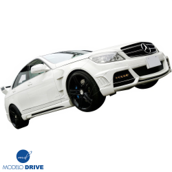 ModeloDrive FRP WAL BISO Side Skirts > Mercedes-Benz C-Class (W204) 2008-2014 > 4-Door Sedan image - 14