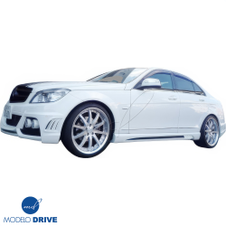 ModeloDrive FRP WAL BISO Side Skirts > Mercedes-Benz C-Class (W204) 2008-2014 > 4-Door Sedan image - 20