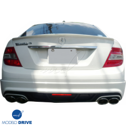 ModeloDrive FRP WAL BISO Rear Bumper > Mercedes-Benz C-Class (W204) 2008-2014 > 4-Door Sedan image - 2