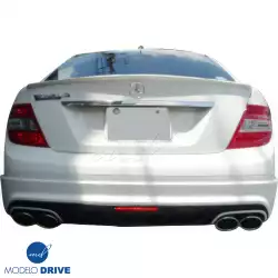 FRP WAL BISO Rear Bumper > Mercedes-Benz C-Class (W204) 2008-2014 > 4-Door Sedan image - 2