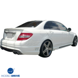 ModeloDrive FRP WAL BISO Rear Bumper > Mercedes-Benz C-Class (W204) 2008-2014 > 4-Door Sedan image - 3