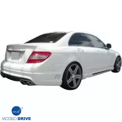 FRP WAL BISO Rear Bumper > Mercedes-Benz C-Class (W204) 2008-2014 > 4-Door Sedan image - 3