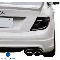 FRP WAL BISO Rear Bumper > Mercedes-Benz C-Class (W204) 2008-2014 > 4-Door Sedan image - 7