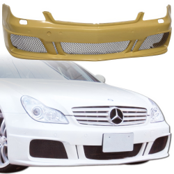 ModeloDrive FRP BRAB Front Bumper > Mercedes-Benz CLS-Class (W219) 2006-2008 image - 9