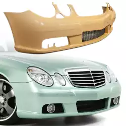 FRP LORI Front Bumper > Mercedes-Benz E-Class (W211) 2003-2009 image - 1