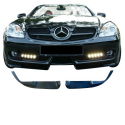 ModeloDrive FRP BRAB Front Lip Valances > Mercedes-Benz SLK (R171) 2009-2011 image - 7