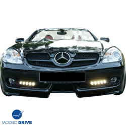 ModeloDrive FRP BRAB Front Lip Valances > Mercedes-Benz SLK (R171) 2009-2011 image - 10