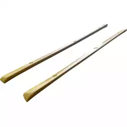 FRP BRAB Side Skirts > Mercedes-Benz SLK (R171) 2005-2011 image - 1