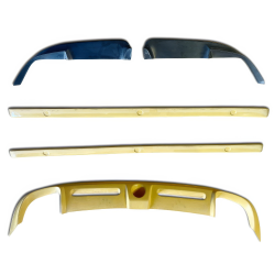 ModeloDrive FRP BRAB Body Kit 7pc > Mercedes-Benz SLK (R171) 2009-2011 image - 1