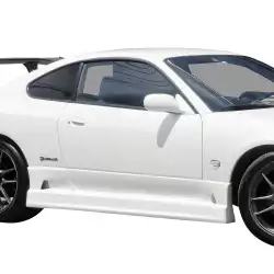 FRP CWE V2 Side Skirts > Nissan Silvia (S15) 1999-2002 image - 1