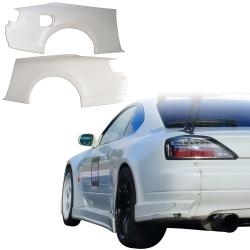 ModeloDrive FRP CWE GT Wide Body 40mm Fenders (rear) > Nissan Silvia (S15) 1999-2002 image - 13