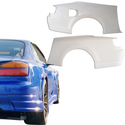 ModeloDrive FRP CWE GT Wide Body 40mm Fenders (rear) > Nissan Silvia (S15) 1999-2002 image - 1