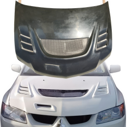 ModeloDrive FRP GIAL Vented Hood > Mitsubishi Evolution EVO8 EVO9 2003-2006 image - 22
