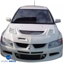 FRP GIAL Vented Hood > Mitsubishi Evolution EVO8 EVO9 2003-2006 image - 23