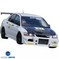 FRP GIAL Vented Hood > Mitsubishi Evolution EVO8 EVO9 2003-2006 image - 28