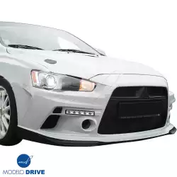 FRP HL Wide Body Front Bumper > Mitsubishi Lancer 2010-2015 image - 20