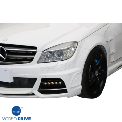 ModeloDrive FRP WAL BISO Fenders (front) > Mercedes-Benz C-Class (W204) 2008-2011 > 4-Door Sedan image - 6