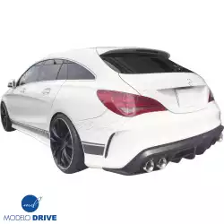 FRP PIEC Rear Diffuser > Mercedes-Benz CLA-Class (C117) 2014-2017 > only fits Sport Package Bumper image - 7