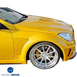 FRP PDES Wide Body Fenders (front) > Mercedes-Benz E-Class (C207) 2010-2013 > 2dr Coupe image - 5