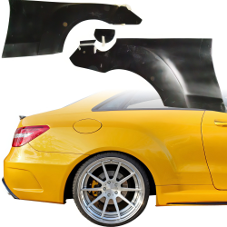ModeloDrive FRP PDES Wide Body Fenders (rear) w Gas Cap > Mercedes-Benz E-Class (C207) 2010-2013 > 2dr Coupe image - 4