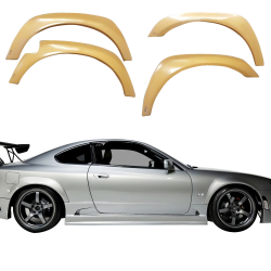 ModeloDrive FRP CWE 20mm Fender Flares 4pc > Nissan Silvia (S15) 1999-2002 image - 1