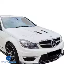 FRP PDES BLSR Turbo Hood > Mercedes-Benz C-Class (W204) 2012-2014 > 4-Door Sedan image - 22