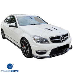 ModeloDrive FRP PDES BLSR Turbo Hood > Mercedes-Benz C-Class (W204) 2012-2014 > 4-Door Sedan image - 22