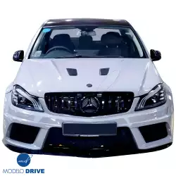 FRP PDES BLSR Turbo Hood > Mercedes-Benz C-Class (W204) 2012-2014 > 4-Door Sedan image - 29