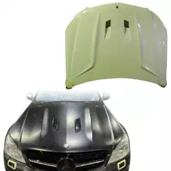 FRP PDES BLSR Turbo Hood > Mercedes-Benz C-Class (W204) 2012-2014 > 4-Door Sedan image - 1