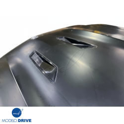 ModeloDrive FRP PDES BLSR Turbo Hood > Mercedes-Benz C-Class (W204) 2012-2014 > 4-Door Sedan image - 3