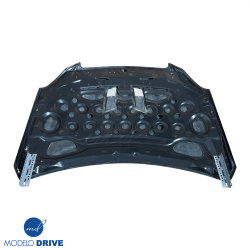 ModeloDrive FRP PDES BLSR Turbo Hood > Mercedes-Benz C-Class (W204) 2012-2014 > 4-Door Sedan image - 10