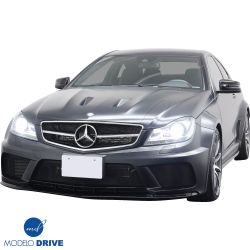 ModeloDrive FRP PDES BLSR Turbo Hood > Mercedes-Benz C-Class (W204) 2012-2014 > 4-Door Sedan image - 18