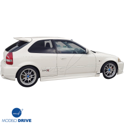 ModeloDrive FRP MUGE Roof Spoiler Wing > Honda Civic (EK9) 1996-2000 > 3-Door Hatch image - 5
