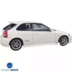 FRP MUGE Roof Spoiler Wing > Honda Civic (EK9) 1996-2000 > 3-Door Hatch image - 5